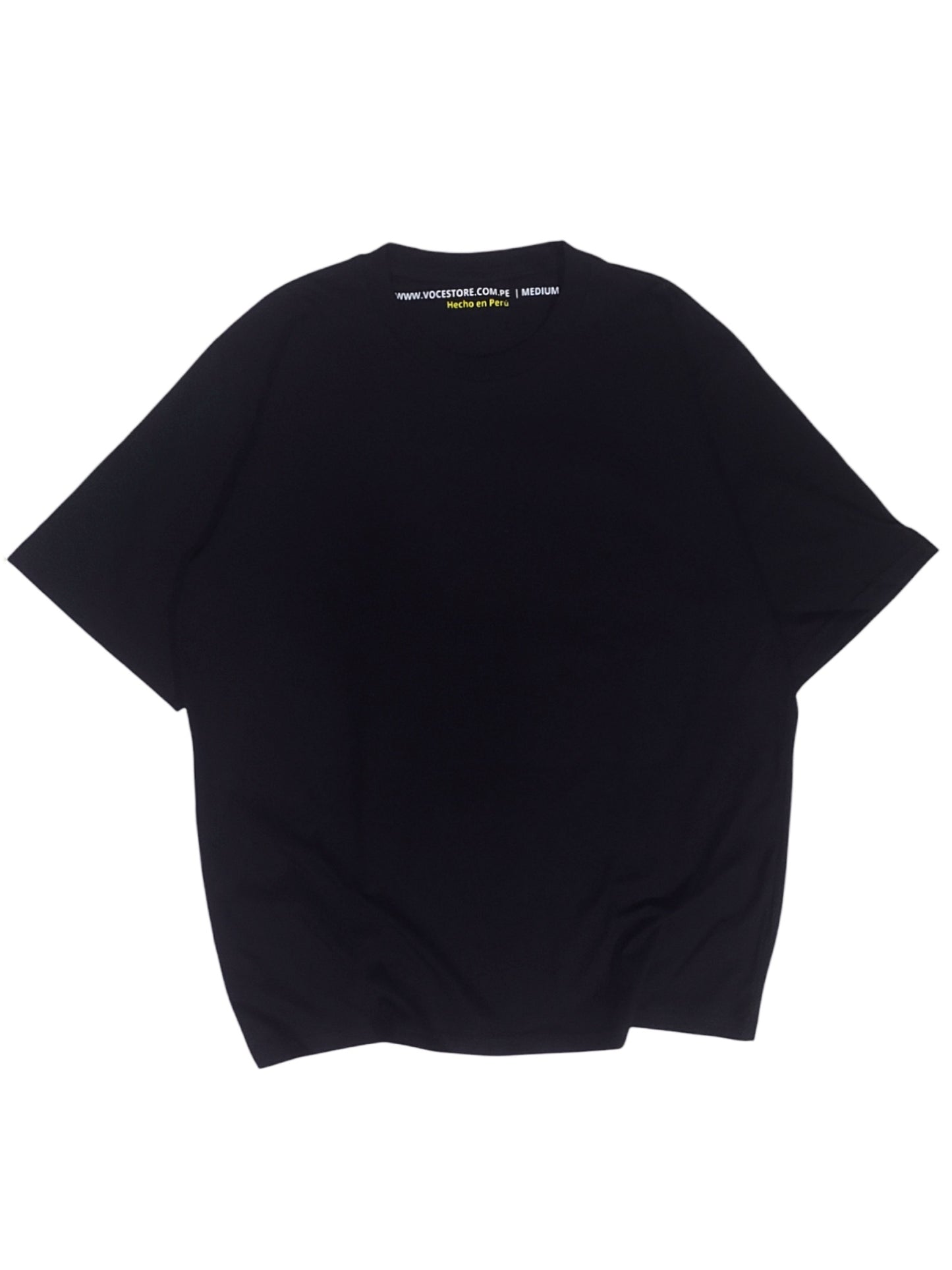POLO OVERSIZE BASICO "NEGRO"