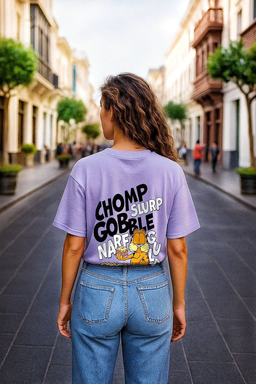 POLO OVERSIZE "GARFIELD"