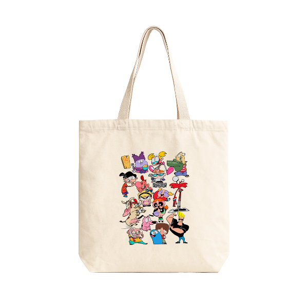 TOTE BAG ALGODÓN TOCUYO REUTILIZABLE "CARTOON"