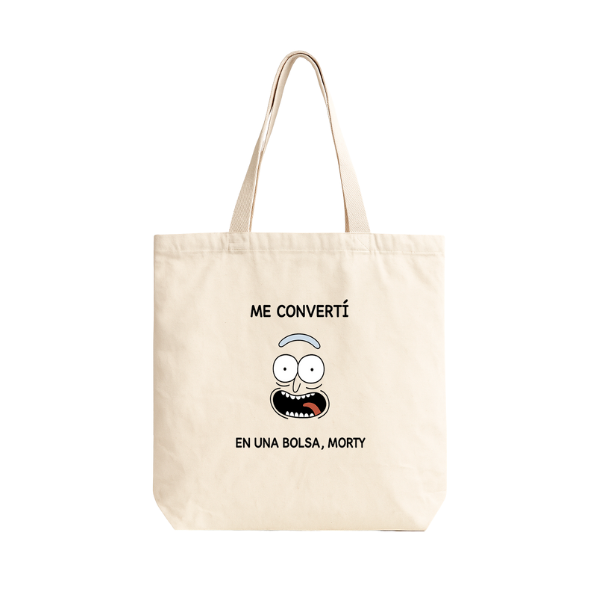TOTE BAG ALGODÓN TOCUYO REUTILIZABLE "RICK"