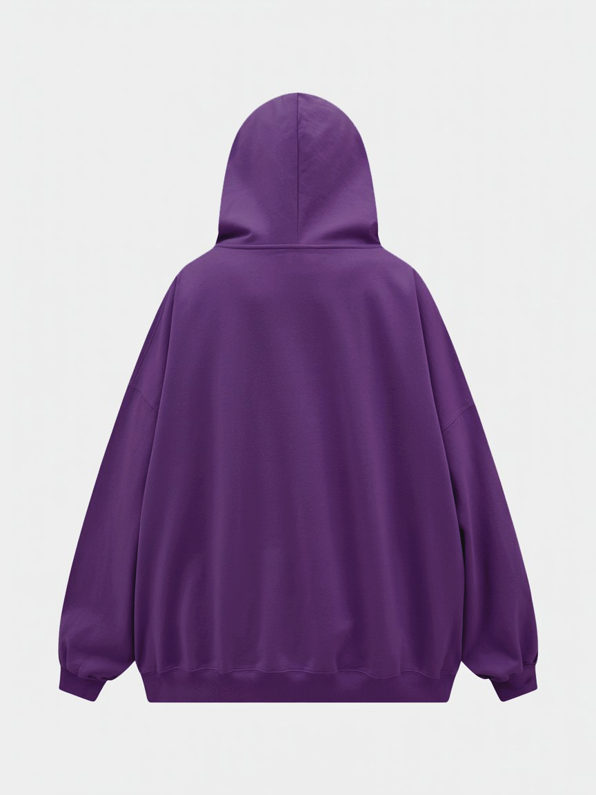 POLERA OVERSIZE BASICO "MORADO"