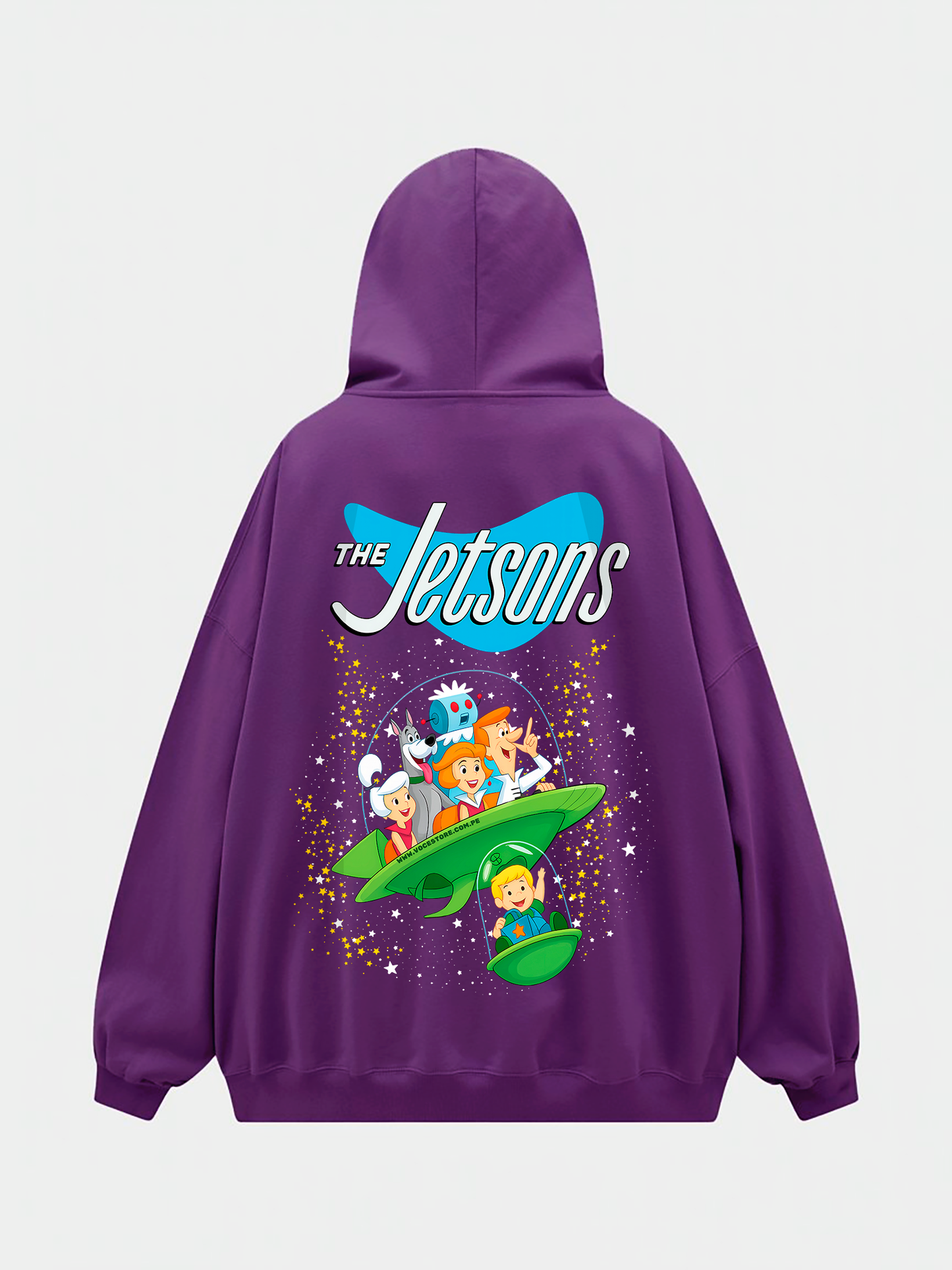 POLERA OVERSIZE "LOS SUPERSONICOS"