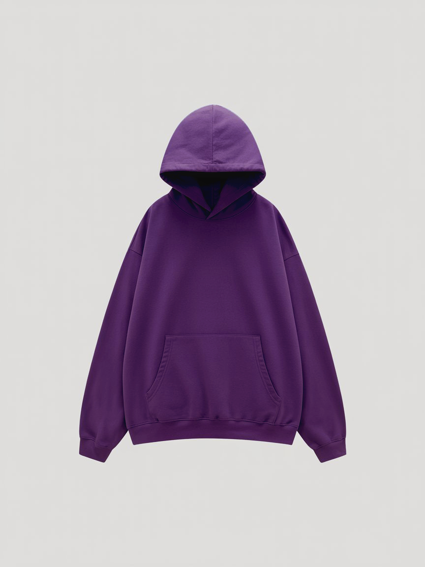 POLERA OVERSIZE BASICO "MORADO"