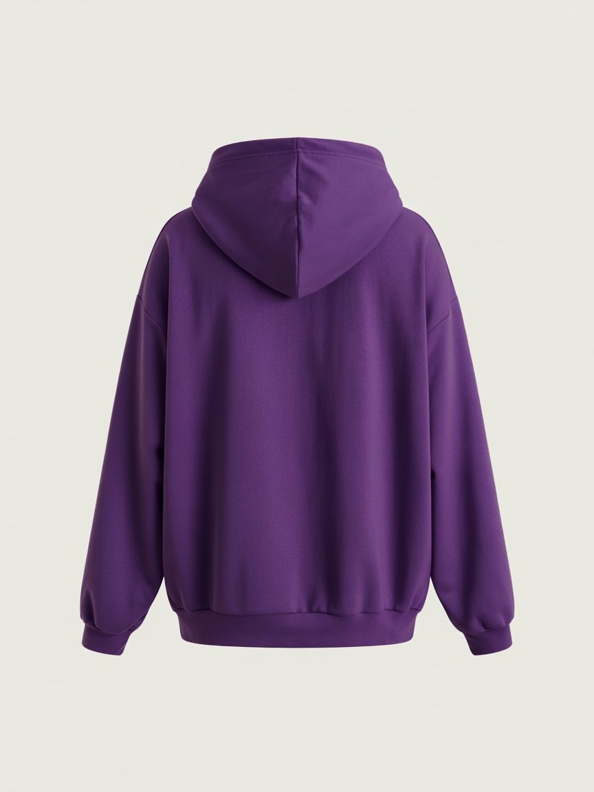 POLERA OVERSIZE BASICO "MORADO"