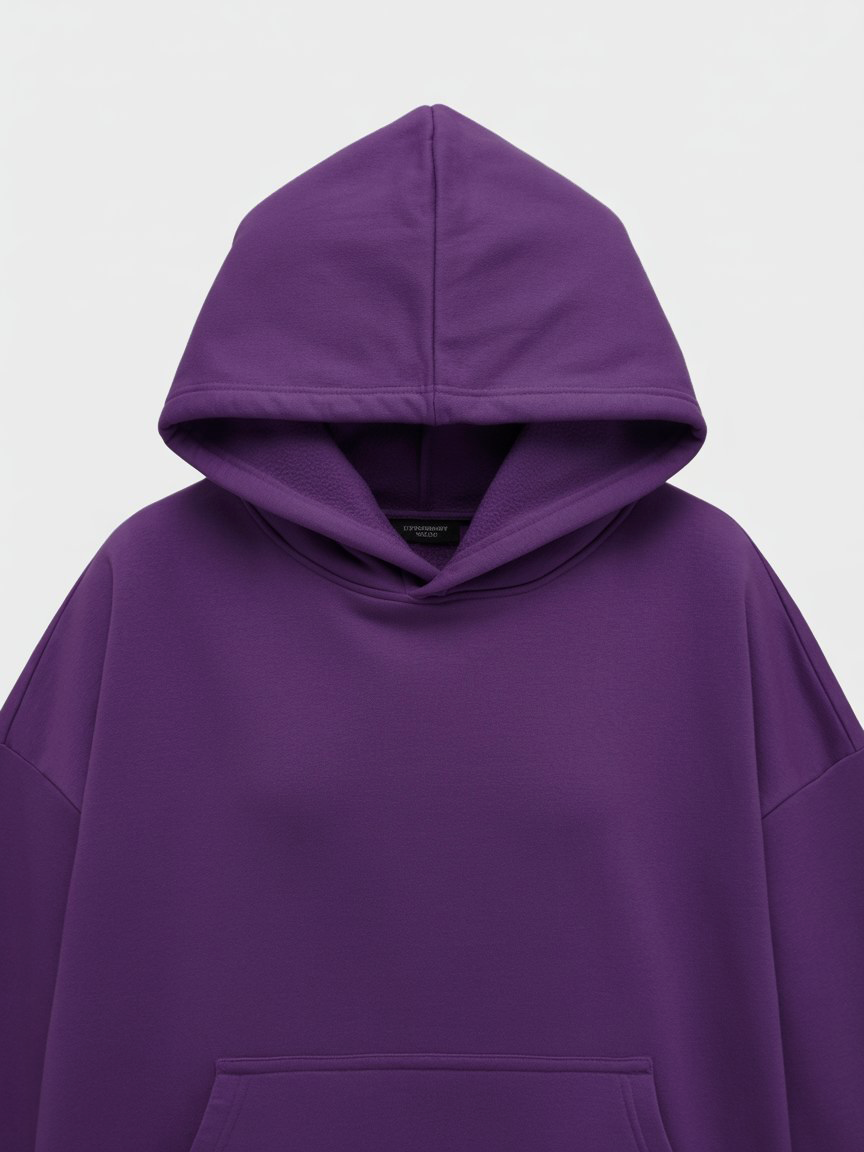 POLERA OVERSIZE BASICO "MORADO"