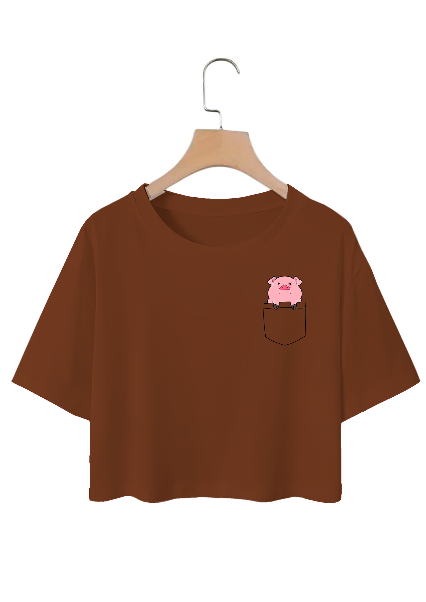 POLO CROP TOP "PATO THE GRAVITY FALLS"