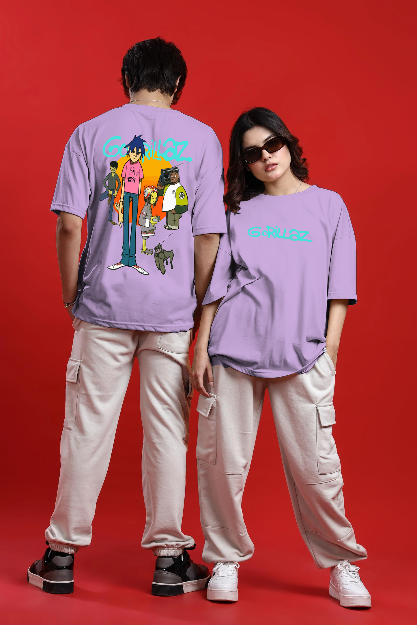 POLO OVERSIZE "GORILLAZ SHOOT TO ILL"