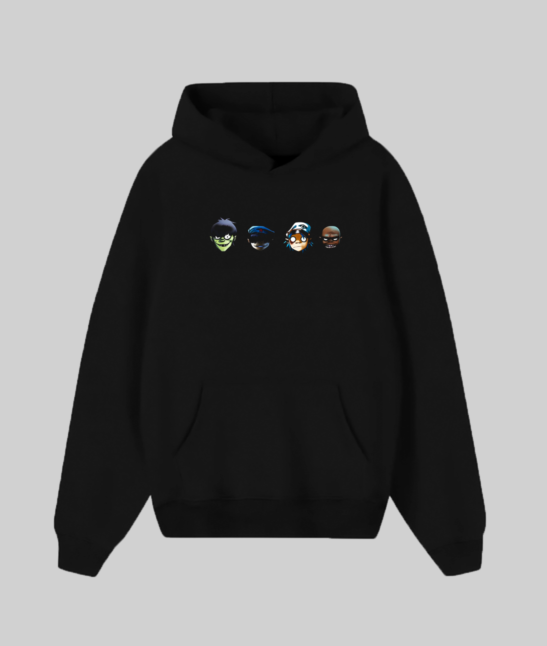 POLERA OVERSIZE "GORILLAZ - PHASE TWO"