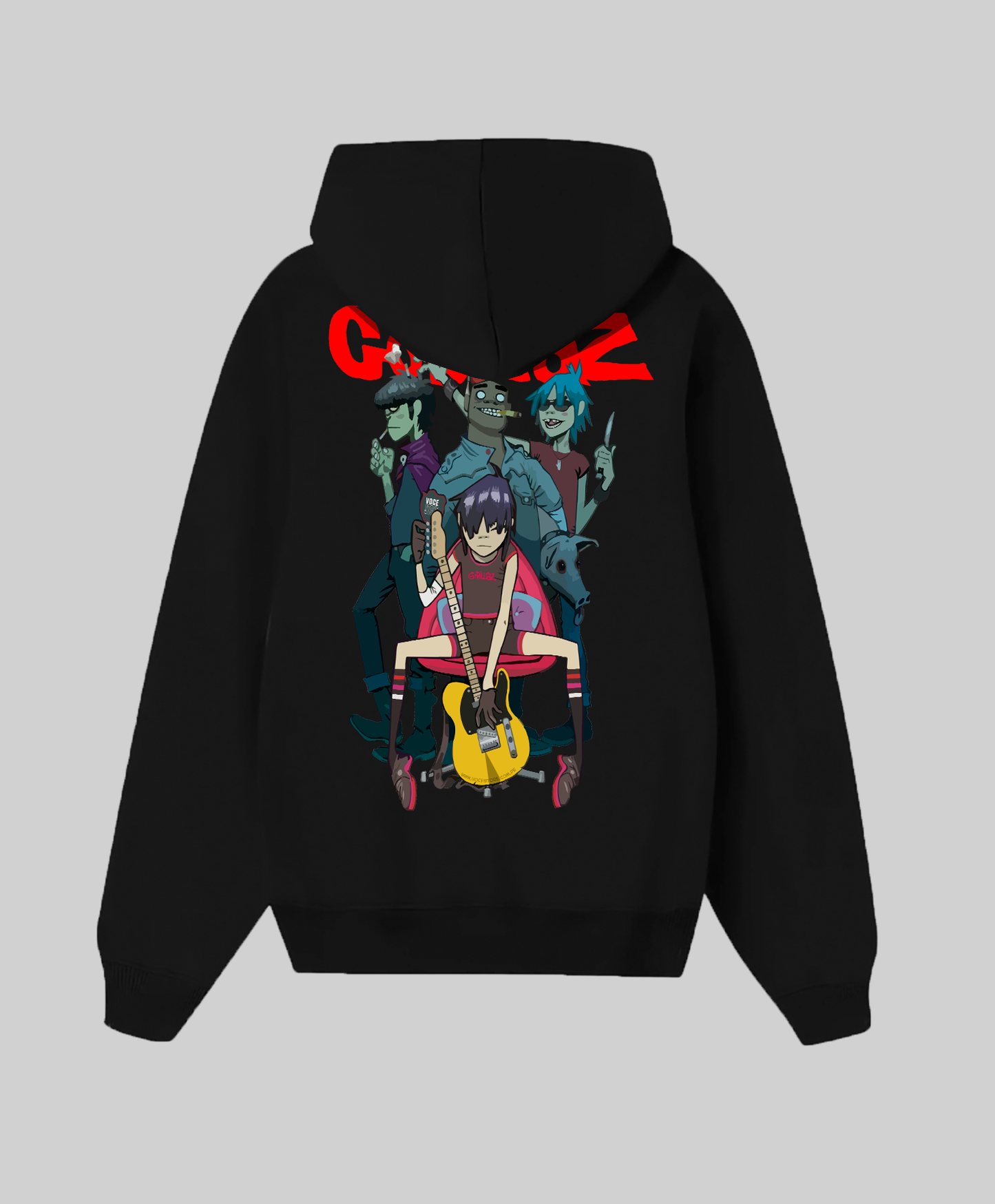 POLERA OVERSIZE "GORILLAZ - PHASE TWO"