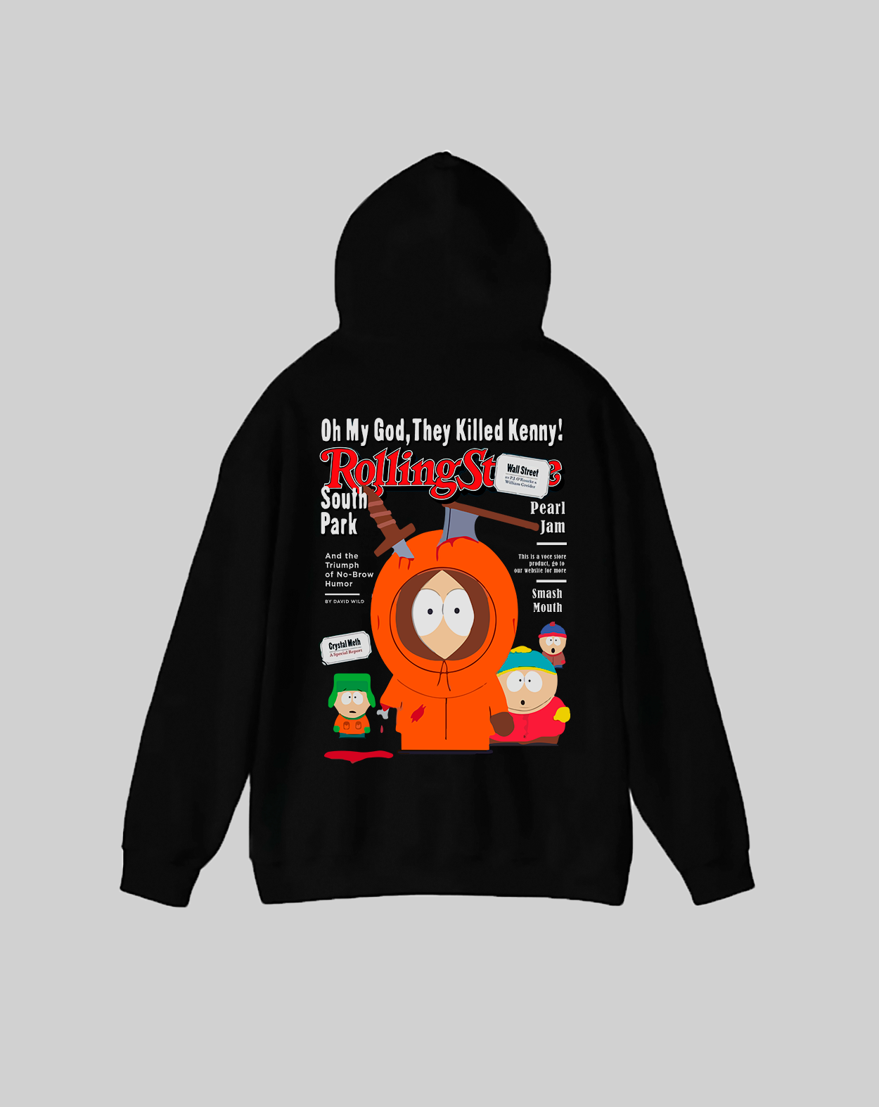 POLERA OVERSIZE "ROLLINGSTONE - SOUTH PARK"