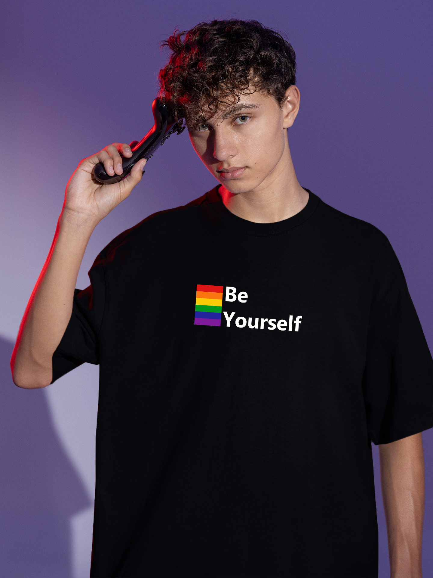 POLO OVERSIZE "BE YOURSELF"