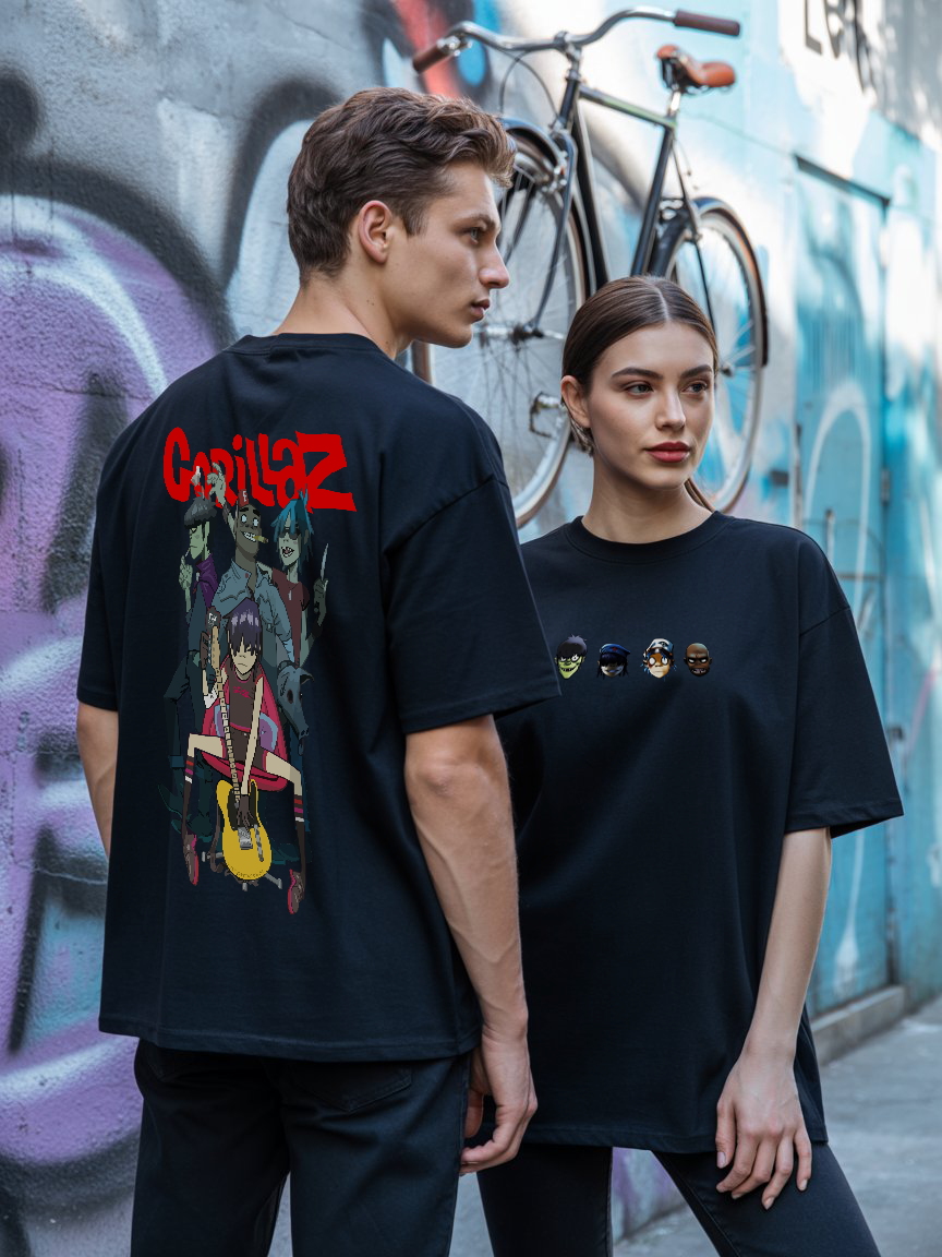 POLO OVERSIZE "GORILLAZ-PHASE TWO"