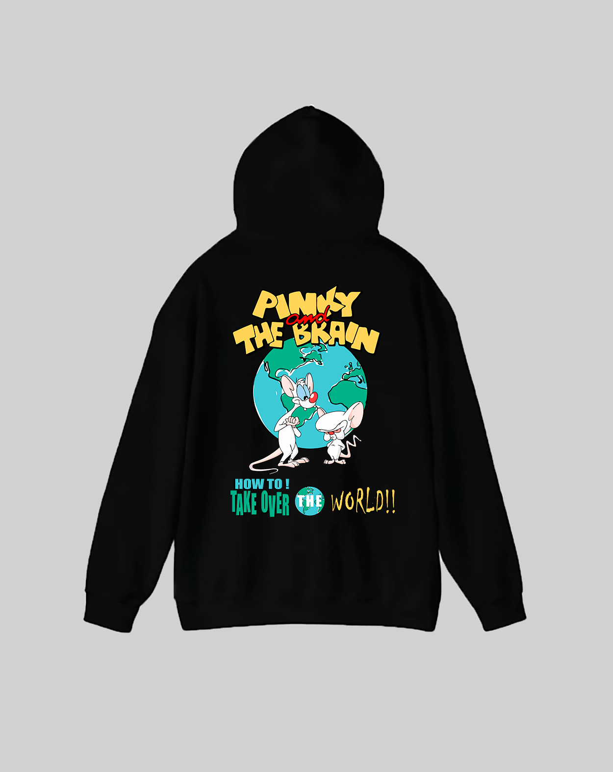 POLERA OVERSIZE "PINKY Y CEREBRO"