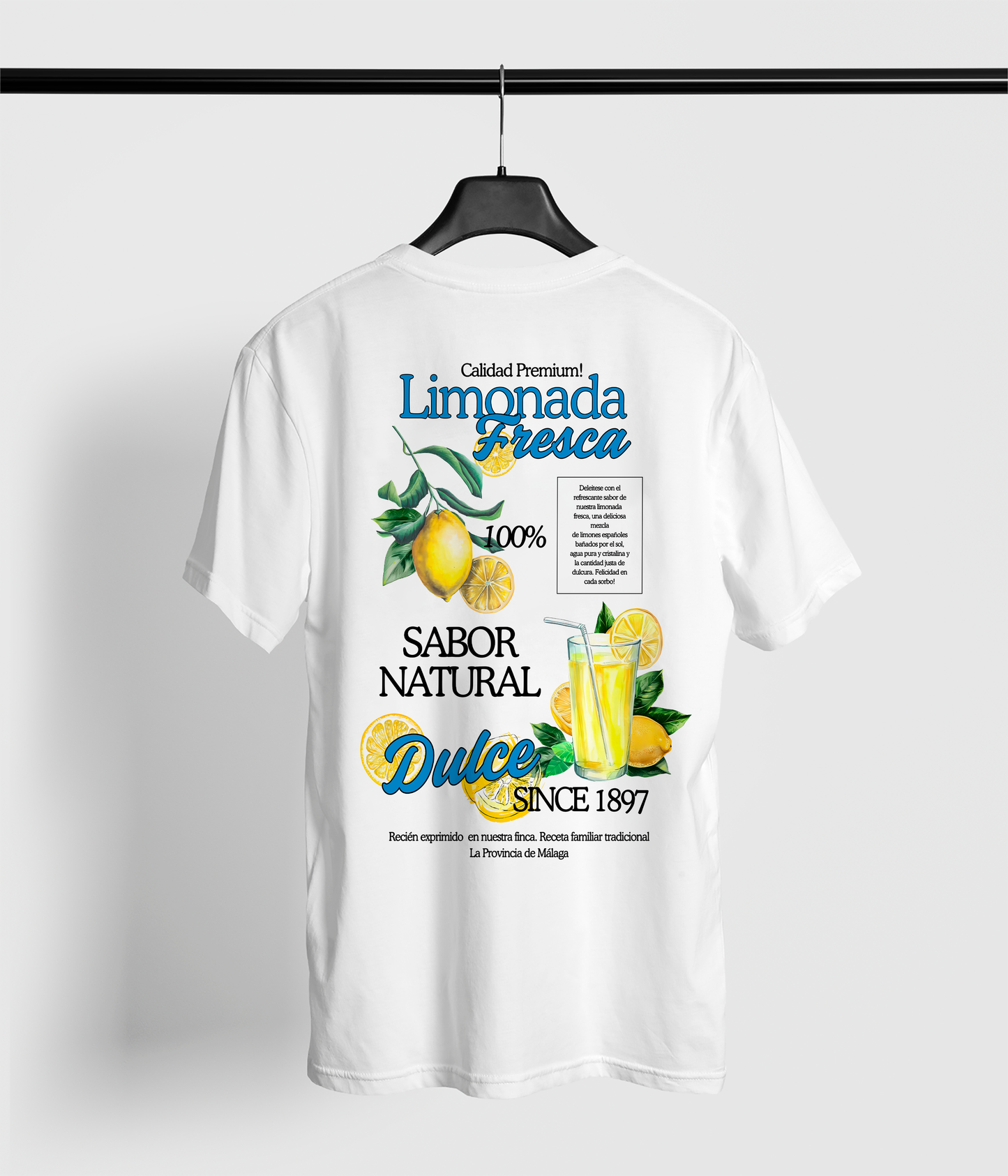 POLO OVERSIZE TROPICAL "LIMONADA FRESCA"