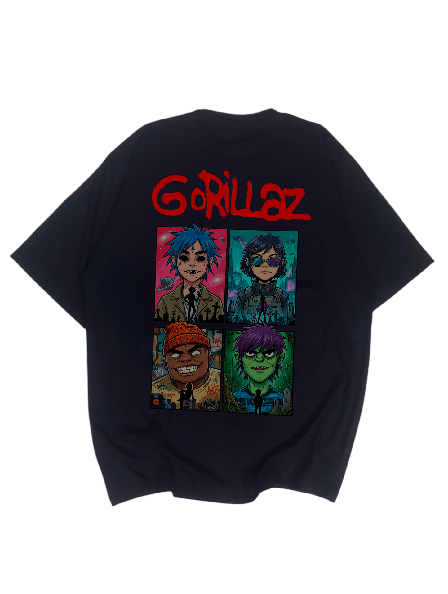 POLO OVERSIZE "GORILLAZ MULTI-VERSE EDITION"