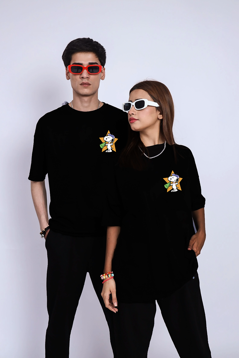 POLO OVERSIZE "SNOOPY STAR"