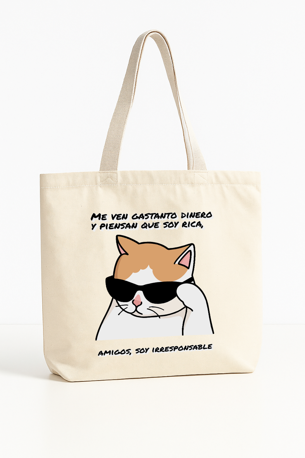 TOTE BAG ALGODÓN TOCUYO "SOY IRRESPONSABLE"