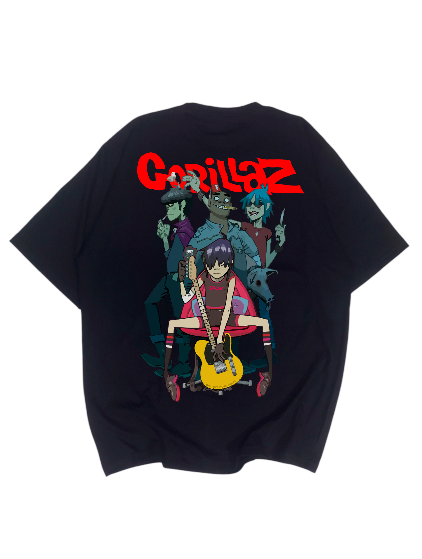POLO OVERSIZE "GORILLAZ-PHASE TWO"