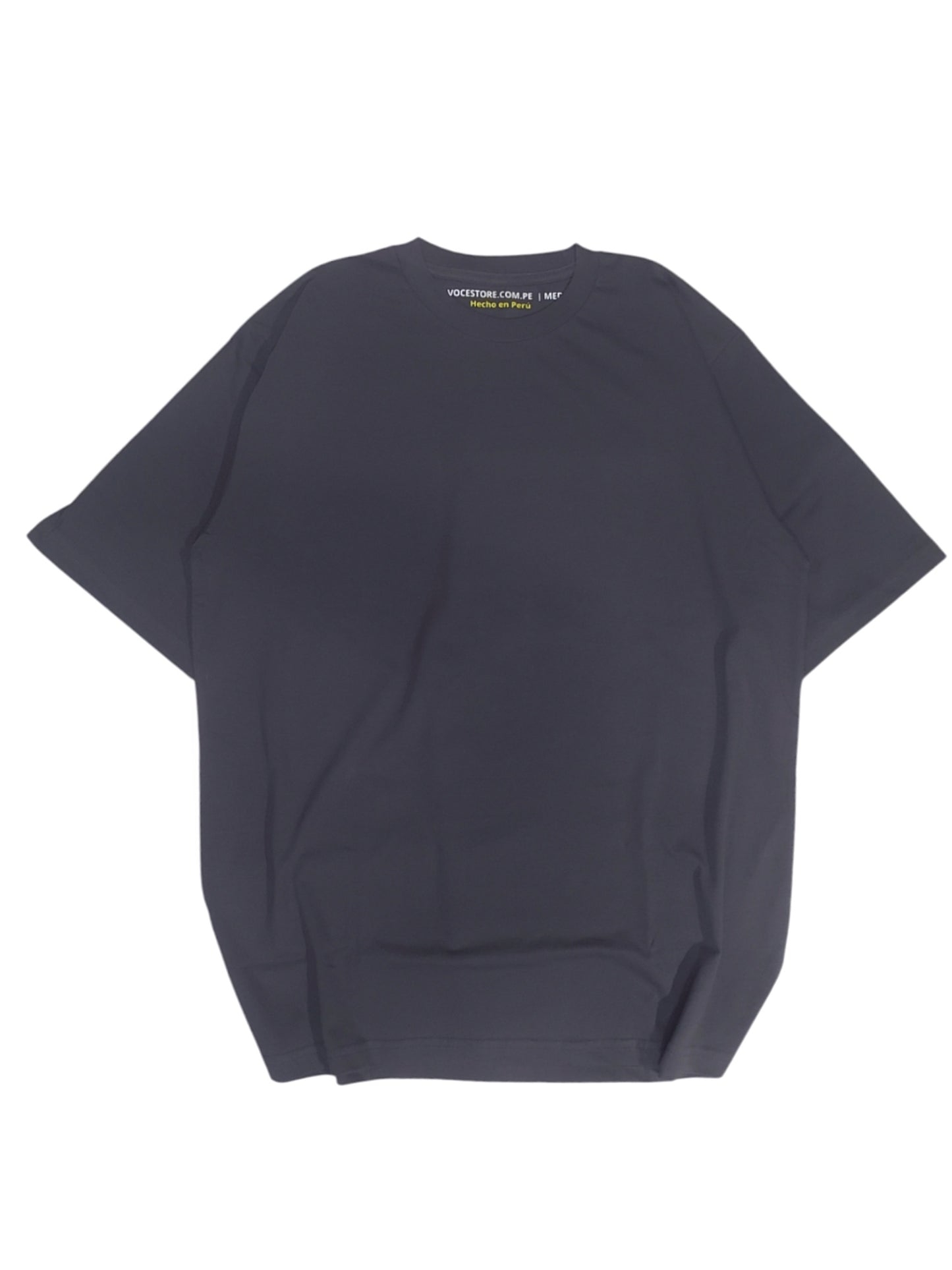 POLO OVERSIZE BASICO "PLOMO"