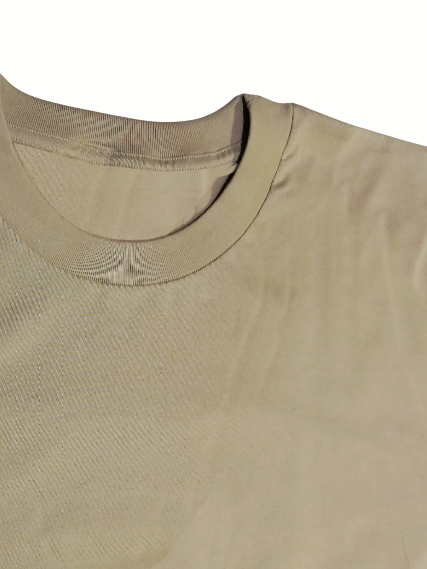 POLO BOXY FIT BASICO "BEIGE OSCURO"