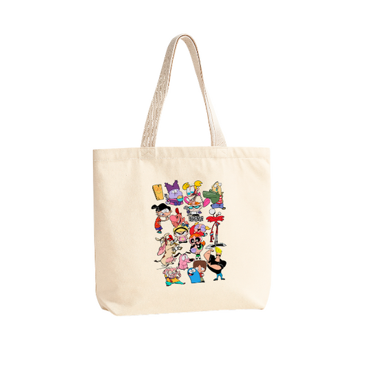 TOTE BAG ALGODÓN TOCUYO REUTILIZABLE "CARTOON"