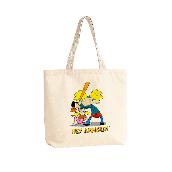 TOTE BAG ALGODÓN TOCUYO REUTILIZABLE " HEY ARNOLD"