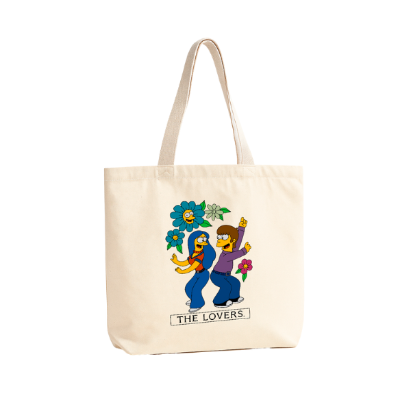 TOTE BAG ALGODÓN TOCUYO REUTILIZABLE "THE LOVERS"