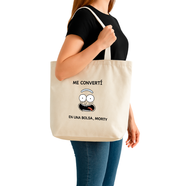 TOTE BAG ALGODÓN TOCUYO REUTILIZABLE "RICK"