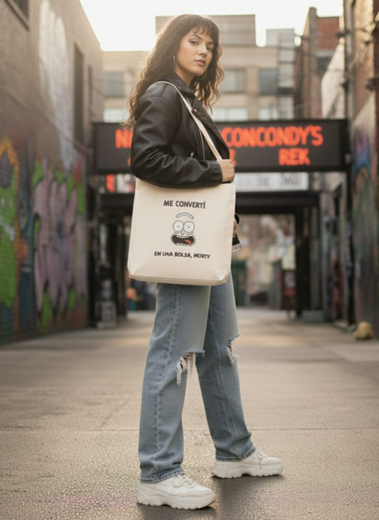 TOTE BAG ALGODÓN TOCUYO REUTILIZABLE "RICK"