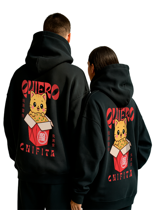 POLERA OVERSIZE "QUIERO CHIFITA"