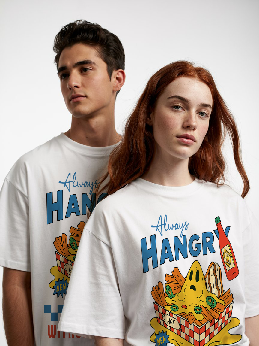 POLO OVERSIZE "HANGRY"