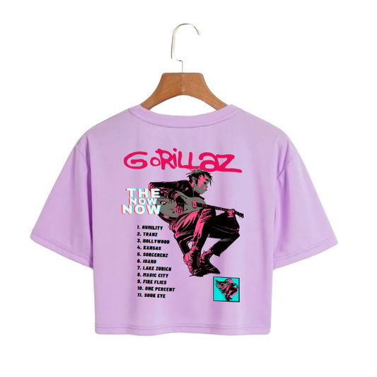 POLO CROP TOP "GORILLAZ"