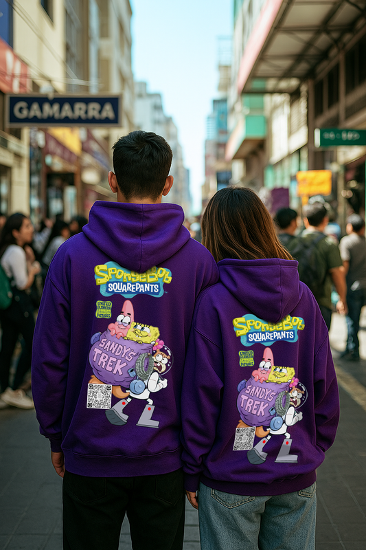 POLERA OVERSIZE "BOB ESPONJA"