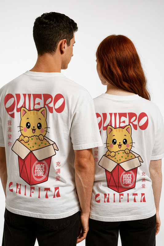 POLO OVERSIZE "QUIERO CHIFITA"