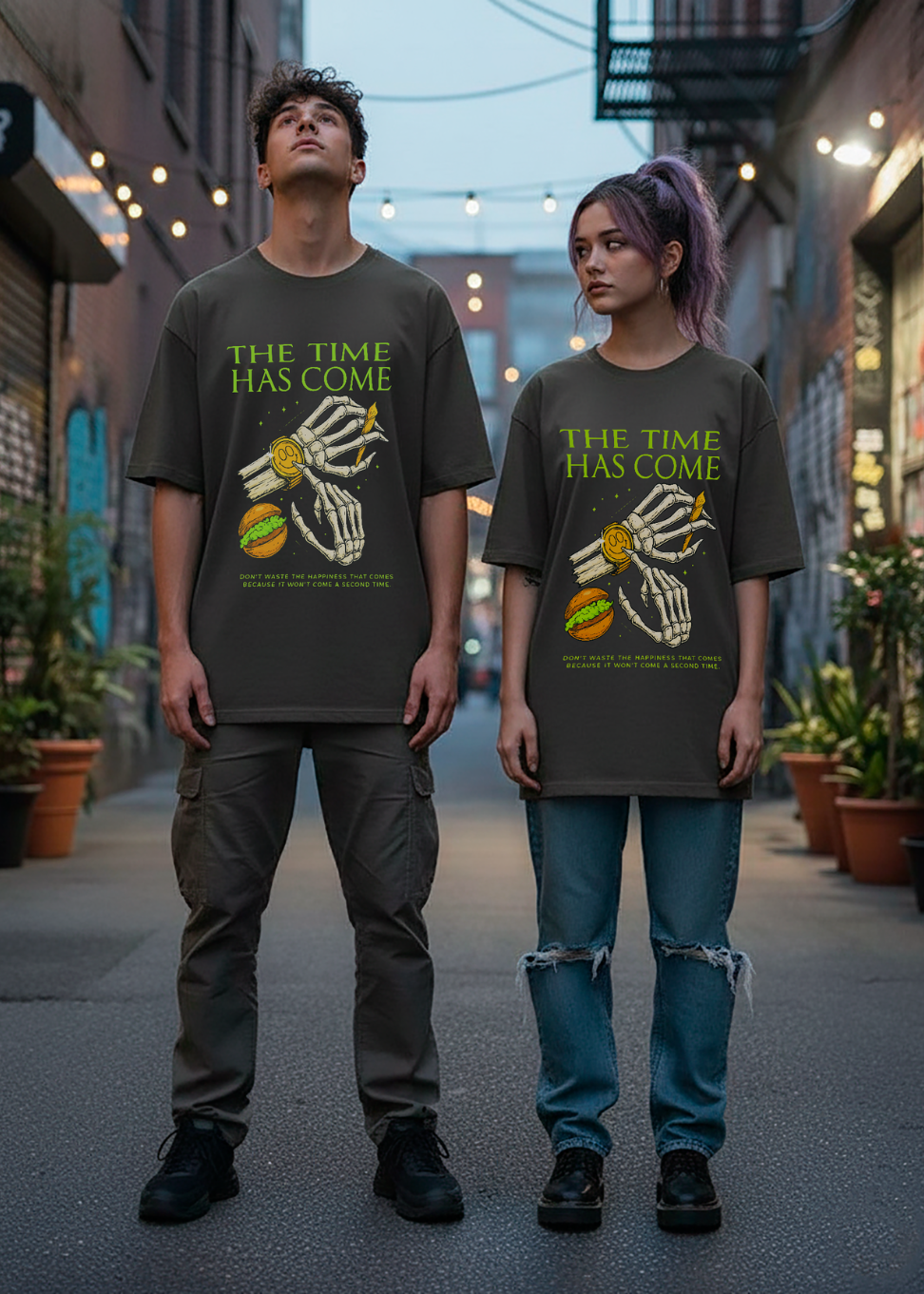 POLO OVERSIZE "THE TIME HAS COME"