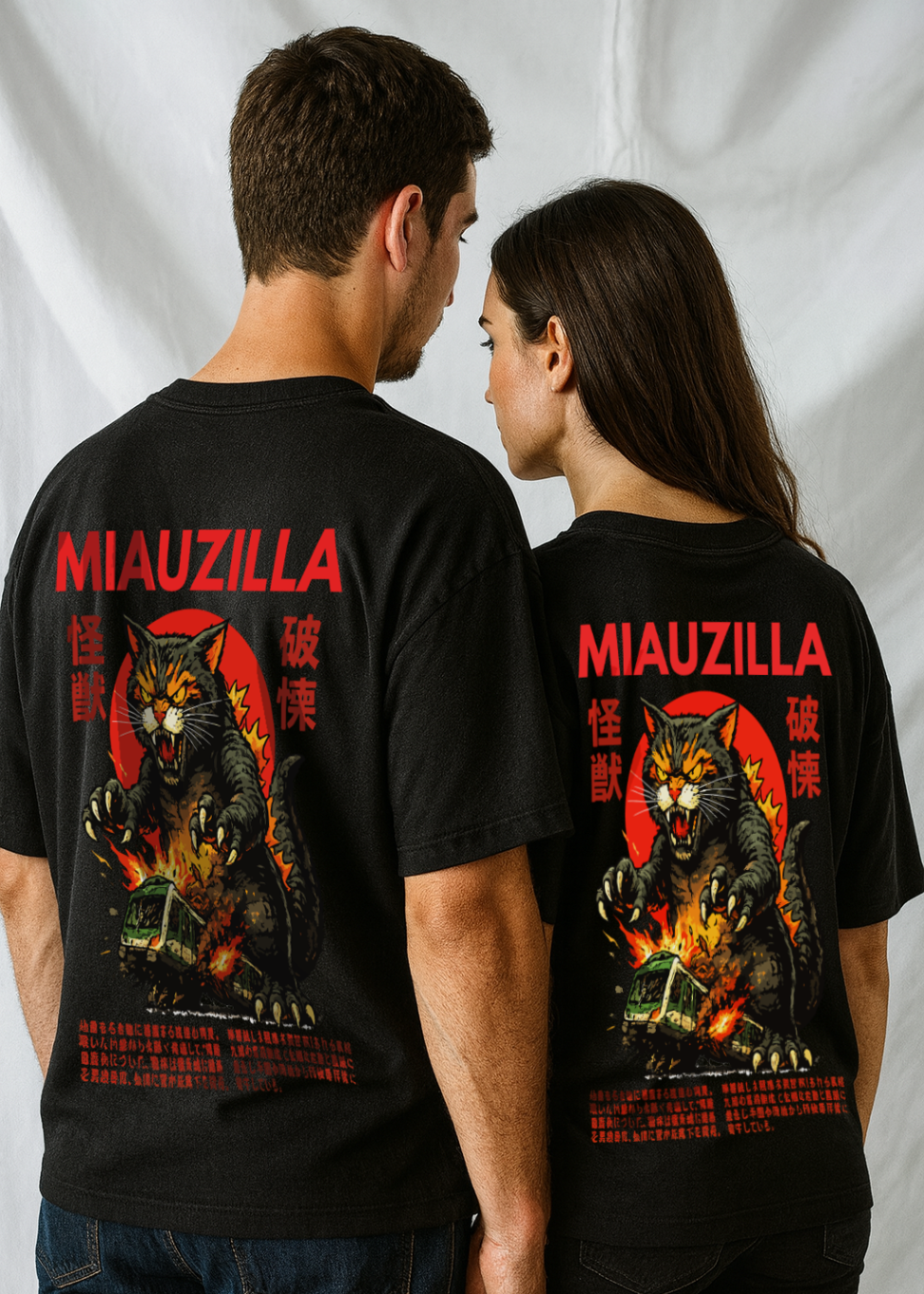 POLO OVERSIZE "MIAUZILLA"