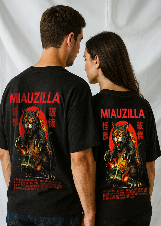 POLO OVERSIZE "MIAUZILLA"