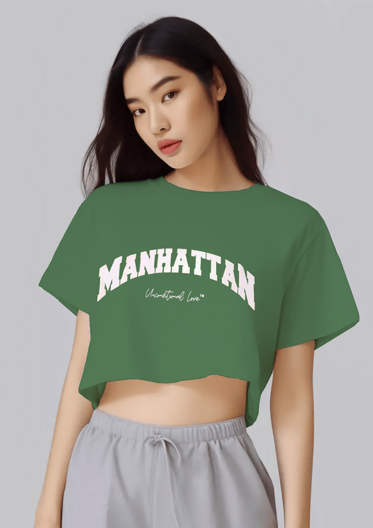 POLO CROP "MANHATTAN"