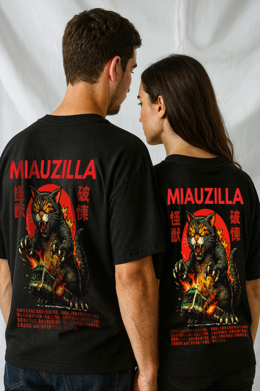 POLO OVERSIZE "MIAUZILLA"