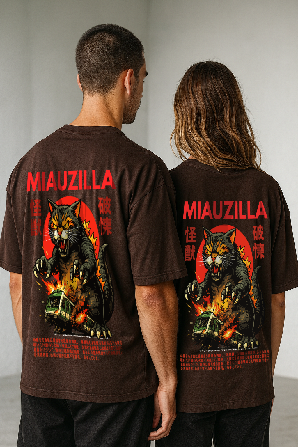 POLO OVERSIZE "MIAUZILLA"