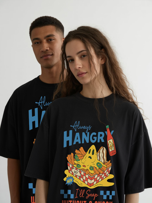 POLO OVERSIZE "HANGRY"