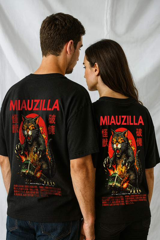 POLO OVERSIZE "MIAUZILLA"