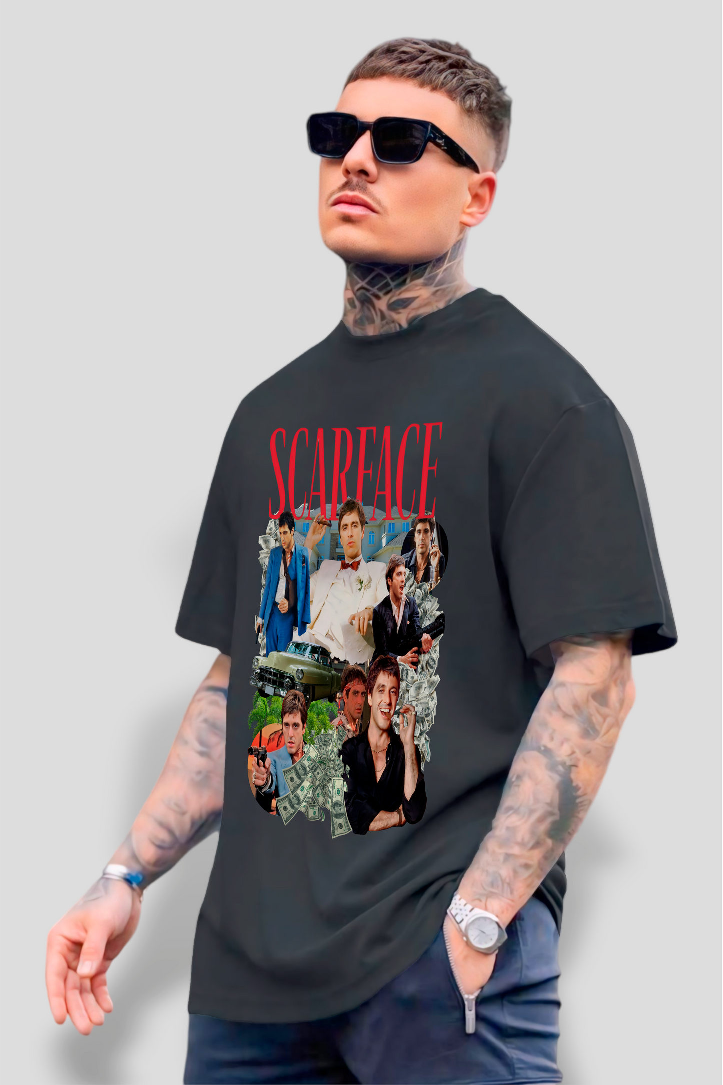 POLO OVERSIZE "SCARFACE"