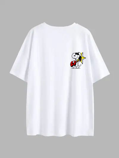 POLO OVERSIZE "SNOOPY ROCKSTAR"