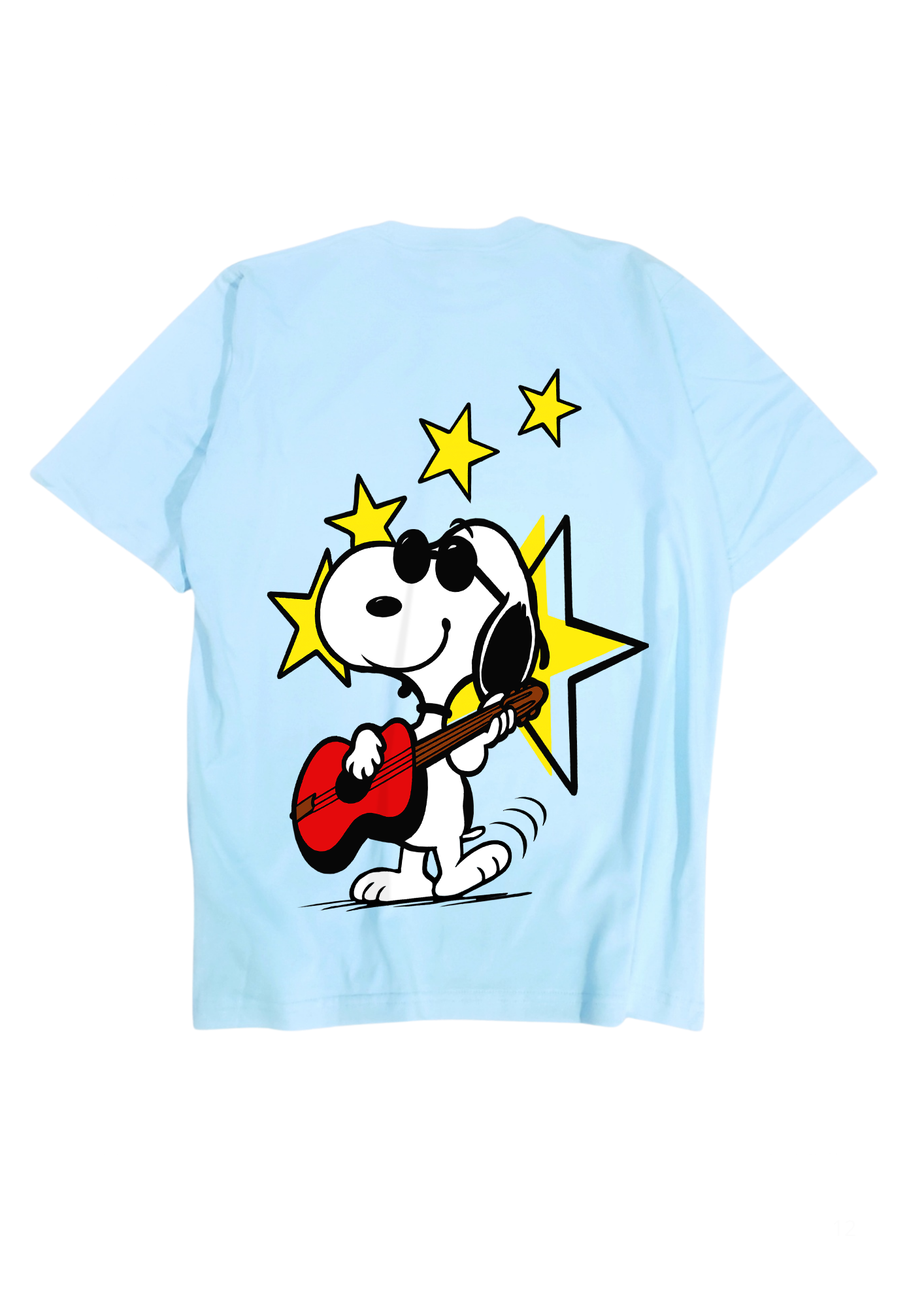 POLO OVERSIZE "SNOOPY ROCKSTAR"