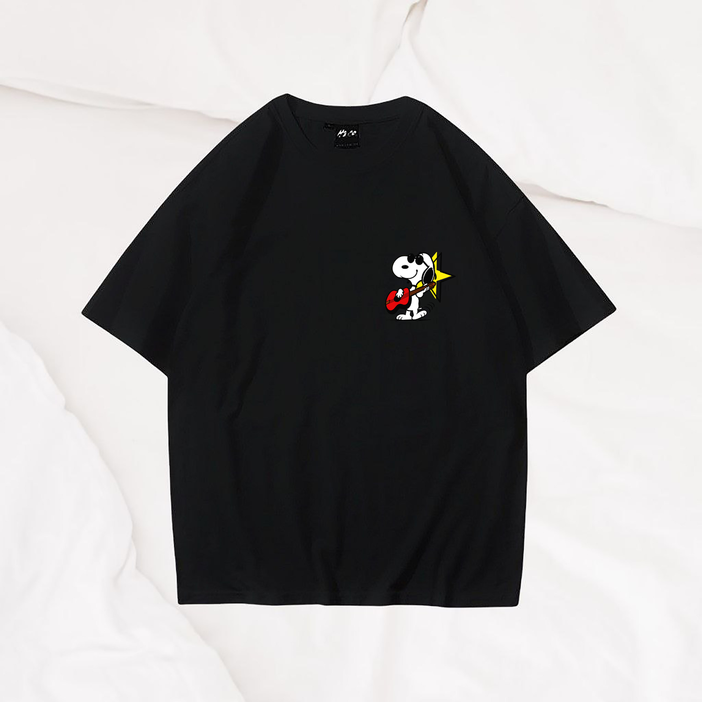 POLO OVERSIZE "SNOOPY ROCKSTAR"
