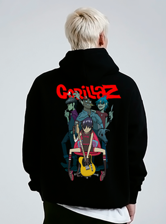 POLERA OVERSIZE "GORILLAZ - PHASE TWO"