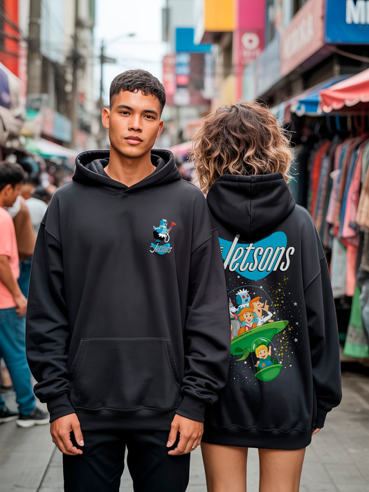 POLERA OVERSIZE "LOS SUPERSONICOS"