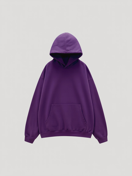 POLERA OVERSIZE BASICO "MORADO"