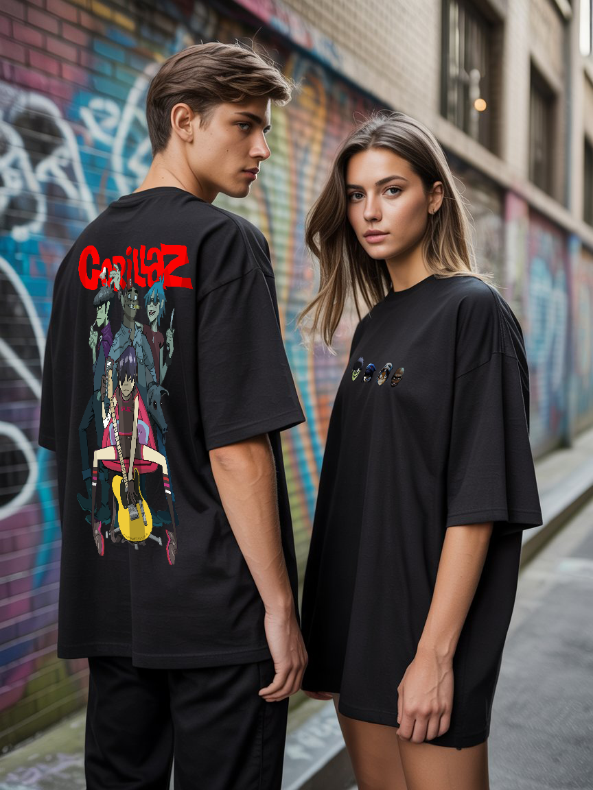 POLO OVERSIZE "GORILLAZ-PHASE TWO"